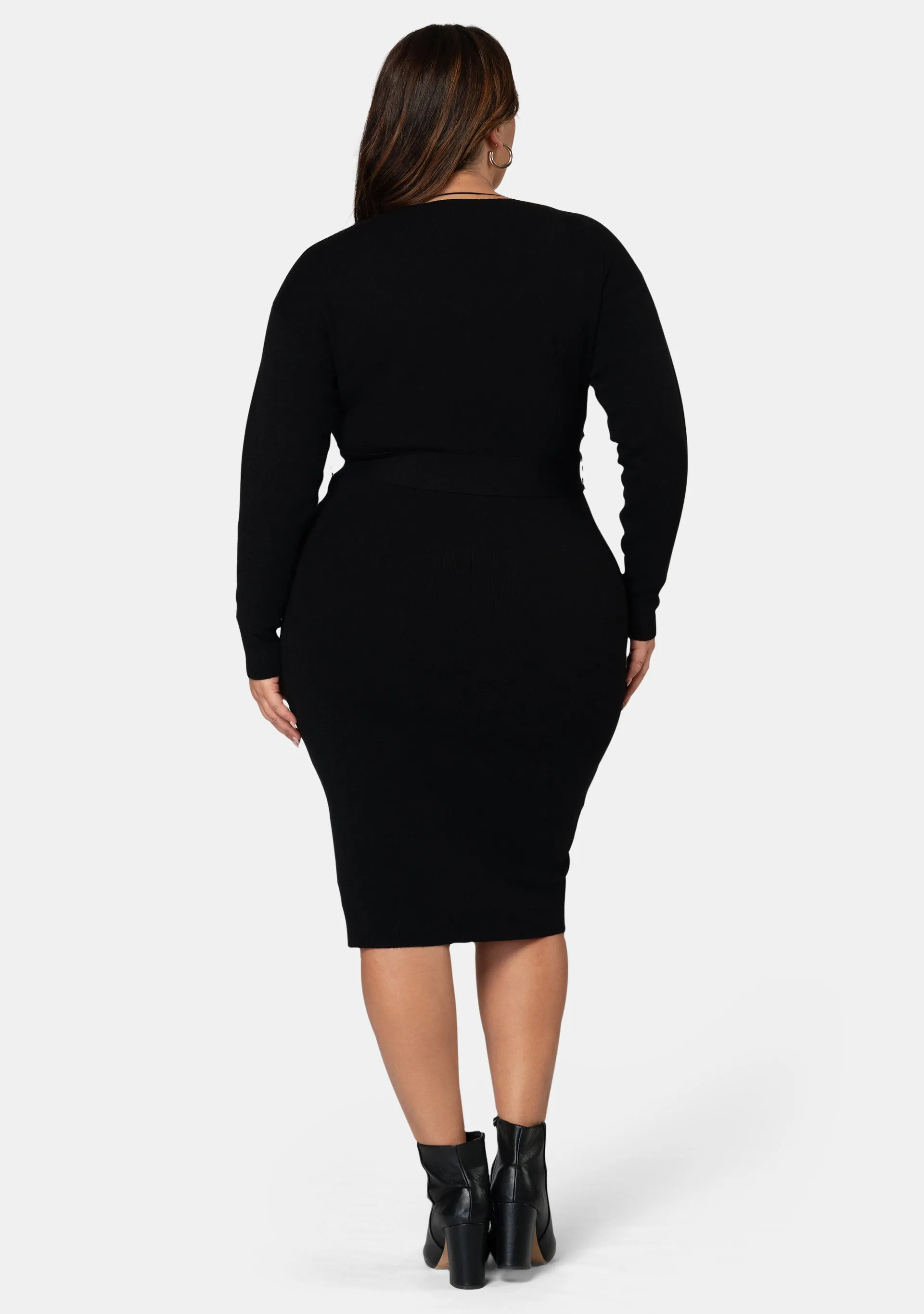 Viola Knit Midi Dress