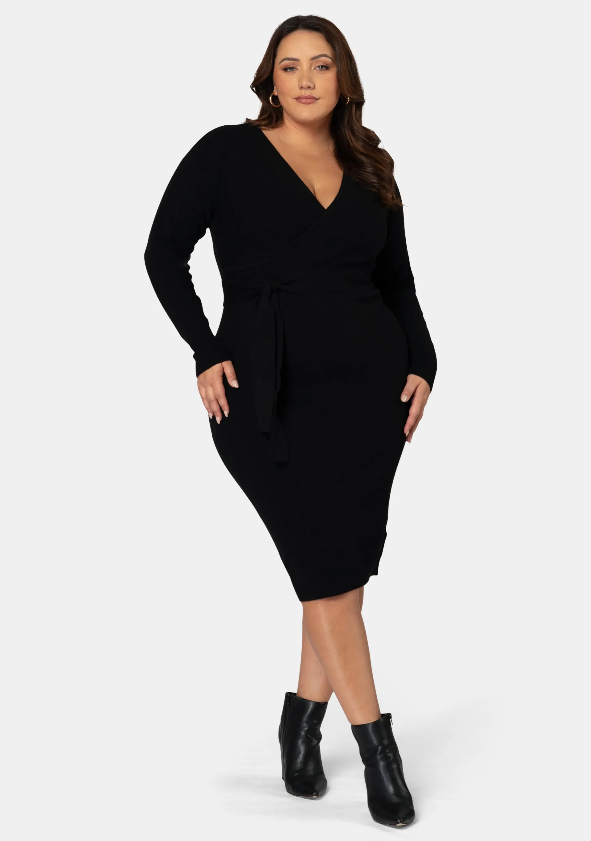 Viola Knit Midi Dress