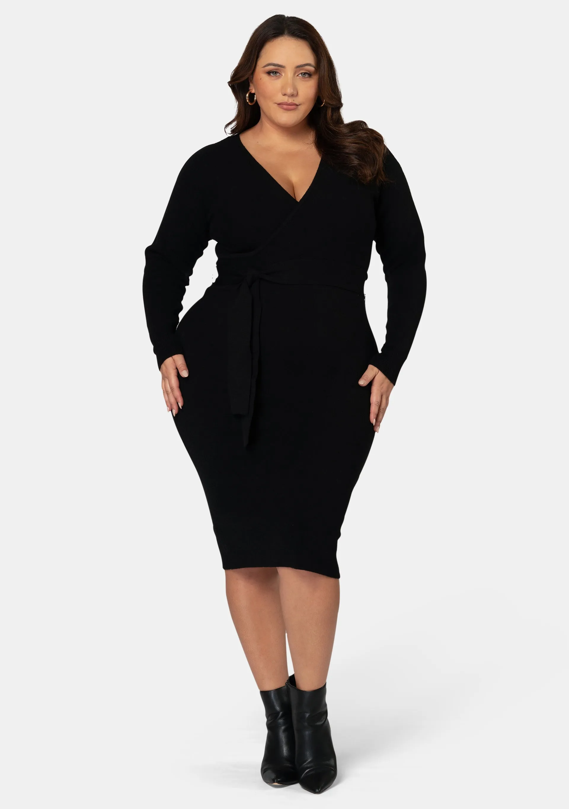 Viola Knit Midi Dress