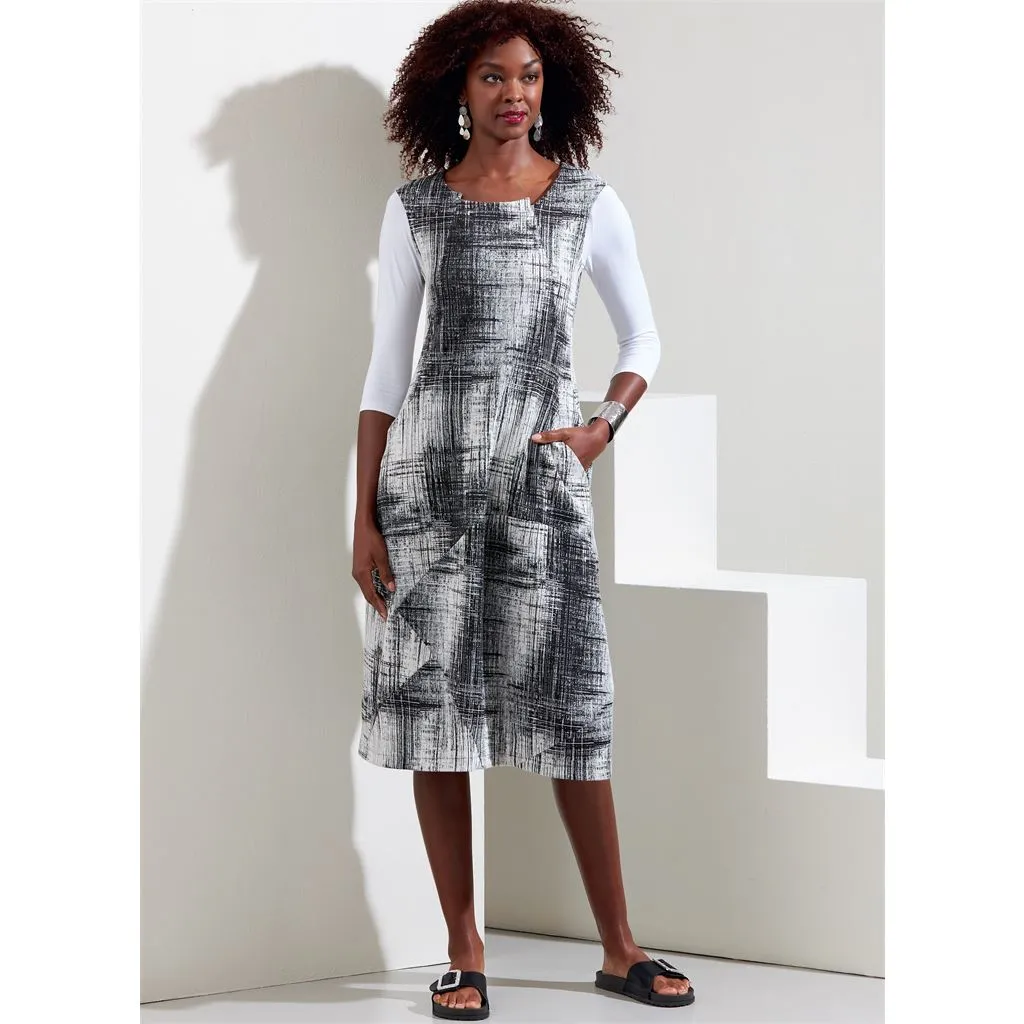 Vogue Pattern V1860 Misses' Dress and Knit Top