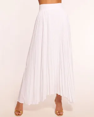 Winifred Pleated Maxi Skirt